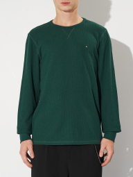Домашній лонгслів Tommy Hilfiger кофта 1159839100 (Зелений L)