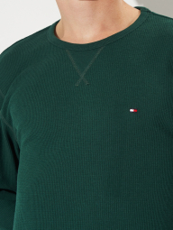 Домашний лонгслив Tommy Hilfiger кофта 1159839100 (Зеленый L)