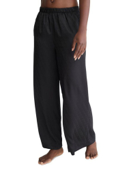 Сатиновые домашние штаны Calvin Klein 1159840624 (Черный M)