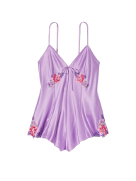 Домашний ромпер Victoria’s Secret с вышивкой 1159849149 (Сиреневый S)