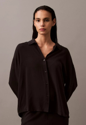 Рубашка для дома и сна Calvin Klein 1159850224 (Черный XL)