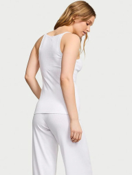 Женская домашняя майка Victoria's Secret 1159850349 (Белый L)