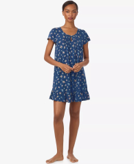 Женское домашнее платье Ralph Lauren с принтом 1159851169 (Синий S)