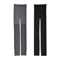 Жіночі колготки без стоп GAP комплект із 2 штук з флісовою підкладкою 1159851215 (Чорний/Сірий M/L)