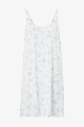 Женское домашнее платье Ralph Lauren для сна 1159852020 (Белый/Голубой XS)