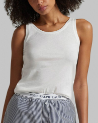 Домашняя майка Polo Ralph Lauren 1159852521 (Молочный M)