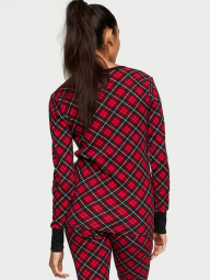 Домашній лонгслів Victoria's Secret 1159852655 (Червоний S)