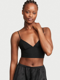 Домашний топ Victoria's Secret укороченная майка 1159855534 (Черный M)