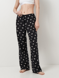 Жіночі штани GAP з принтом 1159857014 (Чорний M)