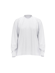 Домашний хлопковый лонгслив Victoria's Secret 1159859071 (Белый L)