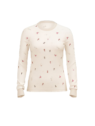 Домашний лонгслив Victoria's Secret из вафельной ткани 1159859986 (Белый XXL)