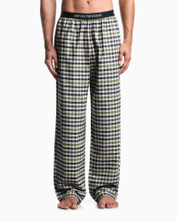 Мужские пижамные штаны Emporio Armani 1159860476 (Синий/Зеленый S)