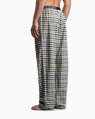 Мужские пижамные штаны Emporio Armani 1159860476 (Синий/Зеленый S)