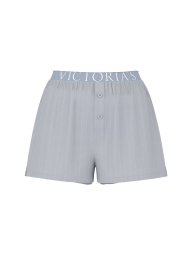 Домашні шорти Victoria's Secret в смужку 1159862244 (Синій XS)