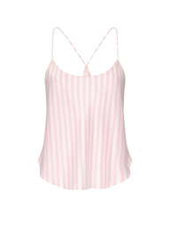 Женская домашняя майка Victoria's Secret топ 1159863031 (Белый/Розовый XL)