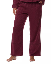 Сатиновые домашние штаны Tommy Hilfiger 1159863758 (Бордовый L)