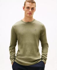 Лонгслив мужской Tommy Hilfiger кофта 1160350463 (Зеленый S)