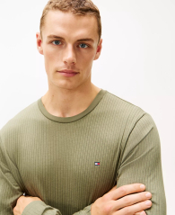Лонгслив мужской Tommy Hilfiger кофта 1160350463 (Зеленый S)