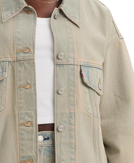 Женская джинсовая куртка Levi's 1159842208 (Голубой S)