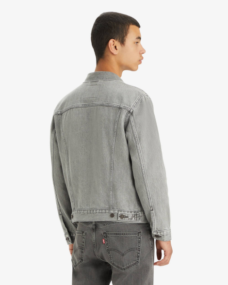 Чоловіча джинсова куртка Levi's 1159845933 (Сірий L)