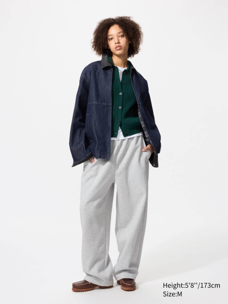 Джинсова куртка-сорочка UNIQLO на блискавці 1159854961 (Синій L)