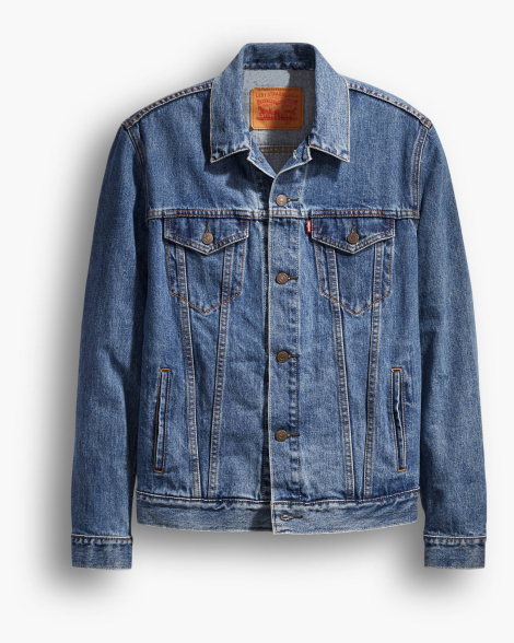 Мужская джинсовая куртка Levi's 1159857218 (Синий L)