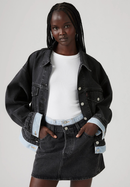 Джинсовая куртка Levi's 1159857499 (Черный S)