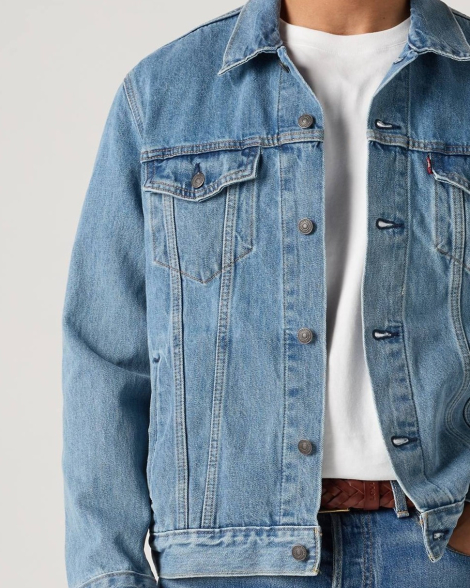 Джинсовая куртка Levi's 1159857723 (Синий L)