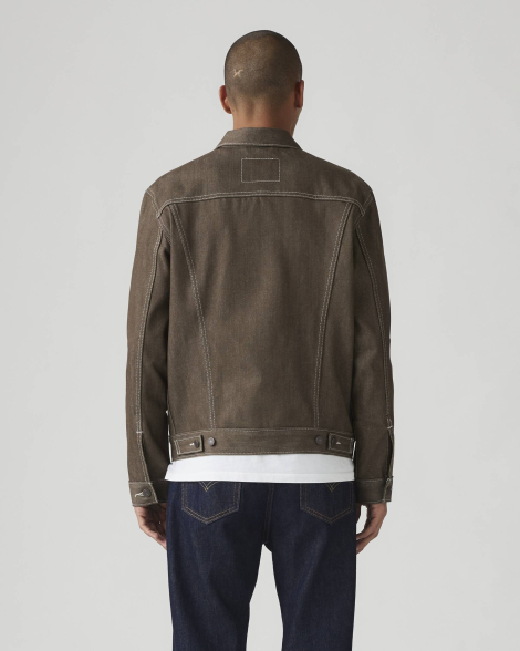 Джинсовая куртка Levi's 1159857737 (Коричневый L)