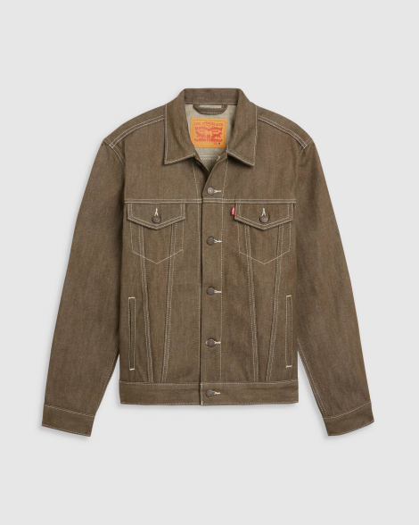 Джинсовая куртка Levi's 1159857737 (Коричневый L)