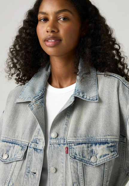Женская джинсовая куртка Levi's 1159861303 (Голубой S)