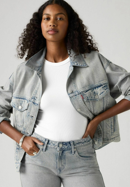 Женская джинсовая куртка Levi's 1159861303 (Голубой S)