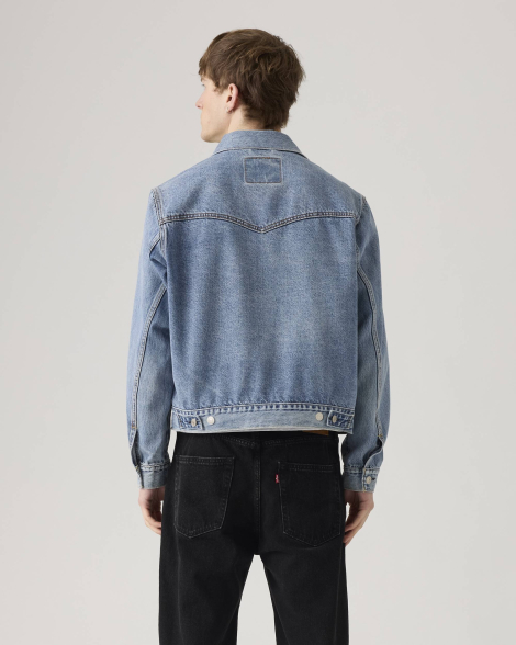 Чоловічі джинсові куртки Levi's 1159861515 (Синій L)