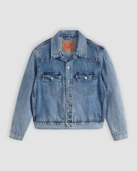 Чоловічі джинсові куртки Levi's 1159861515 (Синій L)