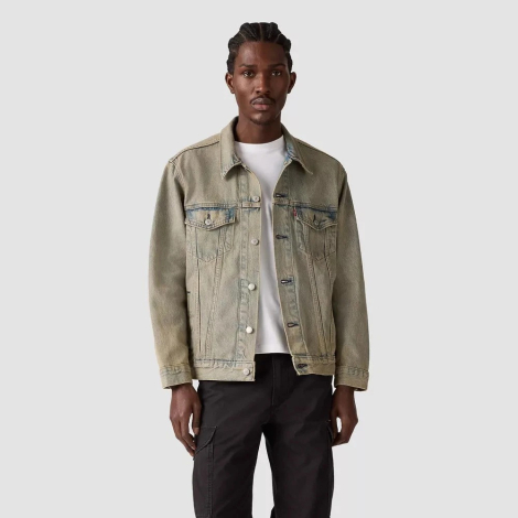 Мужская джинсовая куртка Levi's 1159862408 (Голубой XL)