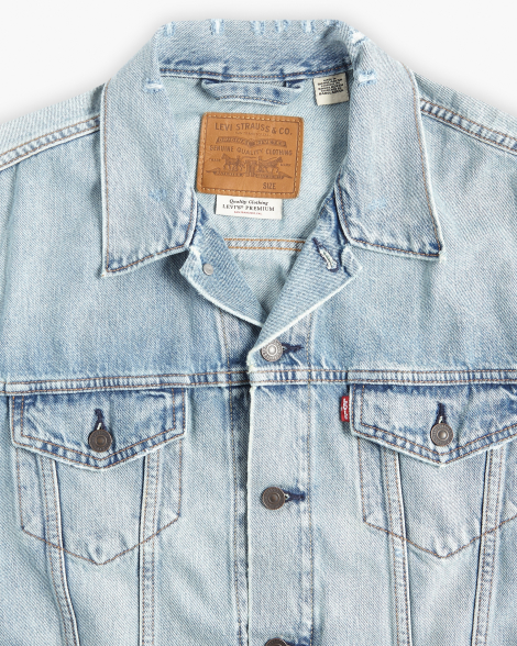 Мужская джинсовая куртка Levi's 1159862555 (Голубой XL)