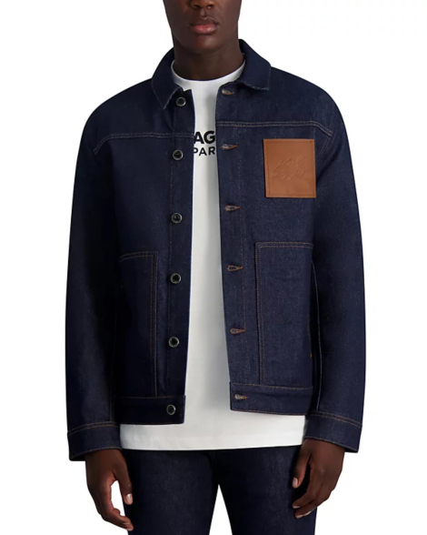 Джинсовая куртка Karl Lagerfeld 1160129796 (Синий XXL)