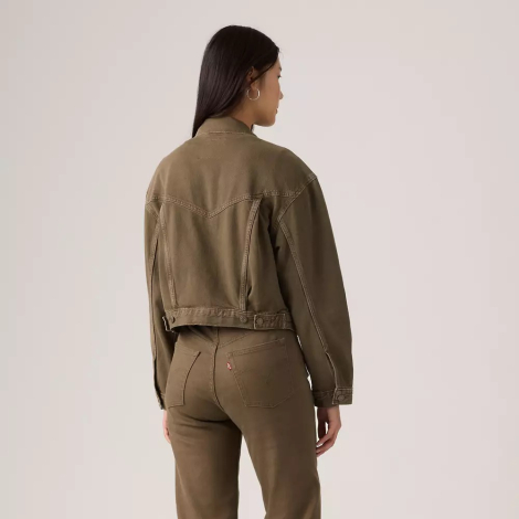 Женская джинсовая куртка Levi's 1160256930 (Зеленый L)