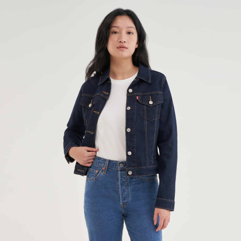 Женская джинсовая куртка Levi's 1160270381 (Синий XL)