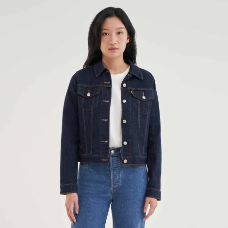 Женская джинсовая куртка Levi's 1160270381 (Синий XL)