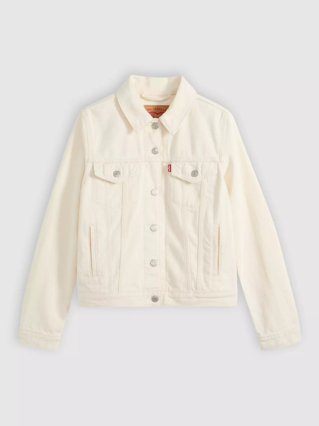 Жіноча джинсова куртка Levi's 1160282937 (Молочний L)