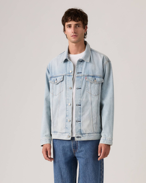 Мужская джинсовая куртка Levi's 1161633734 (Голубой XL)