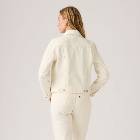 Джинсовая куртка Levi's 1162774355 (Молочный L)