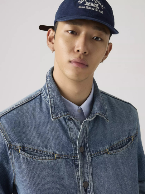 Джинсовая куртка Market Miners Levi's 1162776853 (Синий L)