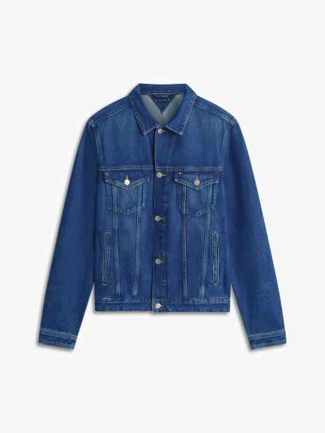 Джинсовая куртка Tommy Hilfiger 1162787484 (Синий L)