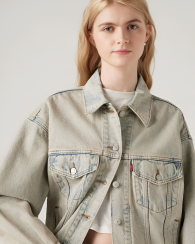 Женская джинсовая куртка Levi's 1159838253 (Голубой S)