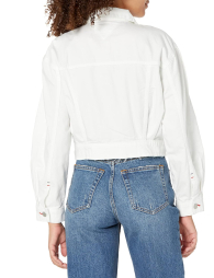 Женская джинсовая куртка Tommy Hilfiger 1159841243 (Белый L)
