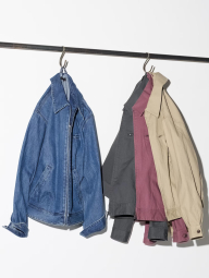 Джинсова куртка UNIQLO на блискавці 1159846151 (Синій L)