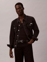 Мужская джинсовая куртка Calvin Klein 1159853007 (Черный M)