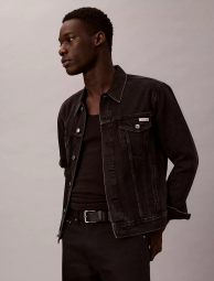 Чоловічі джинсові куртки Calvin Klein 1159853007 (Чорний M)